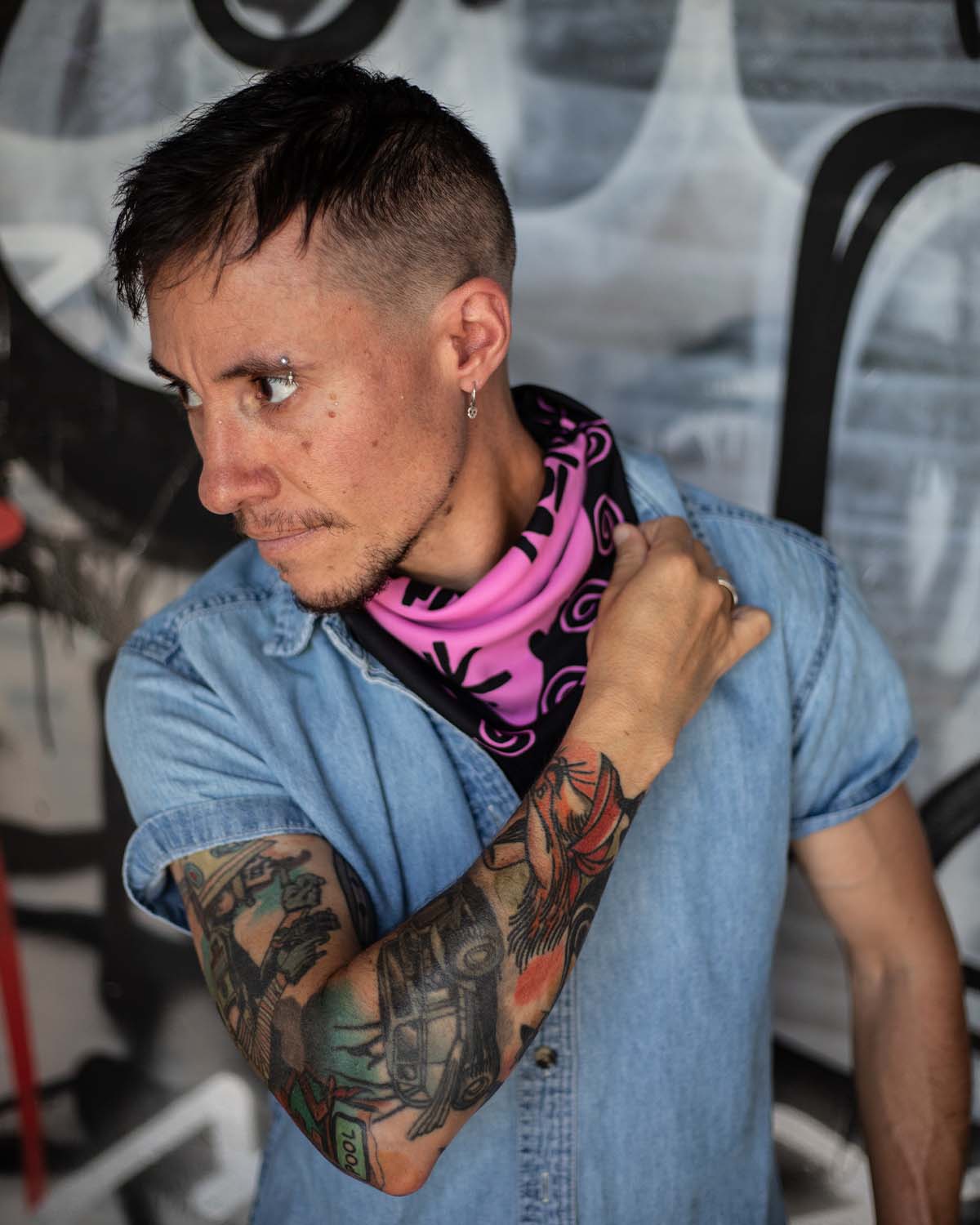 No Milk Bandana Pink
