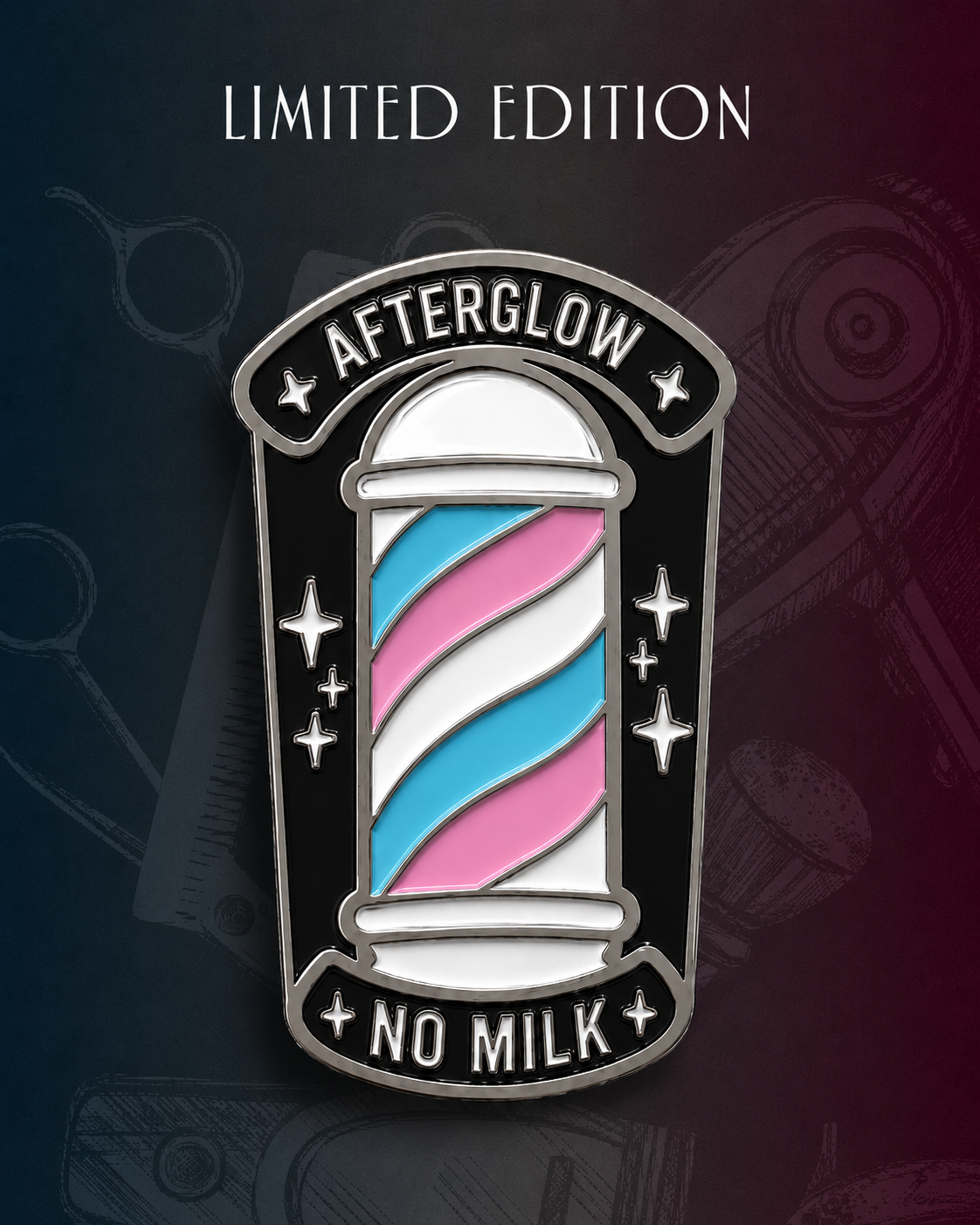 Afterglow × No Milk Pin