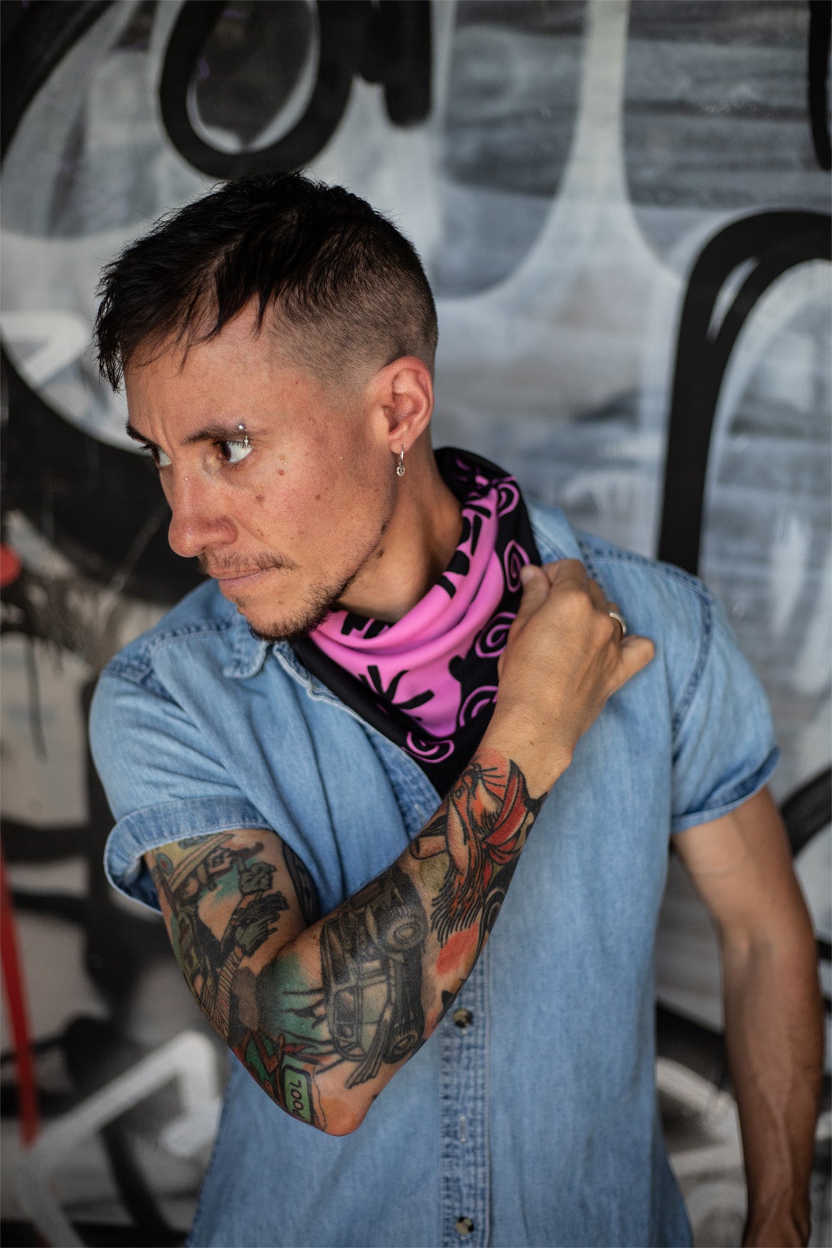 No Milk Bandana Pink