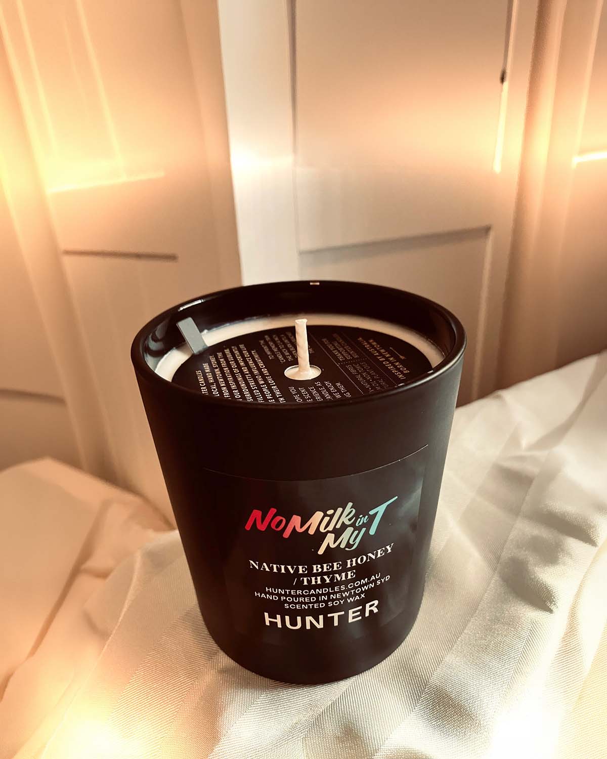 Hunter x No Milk Candle