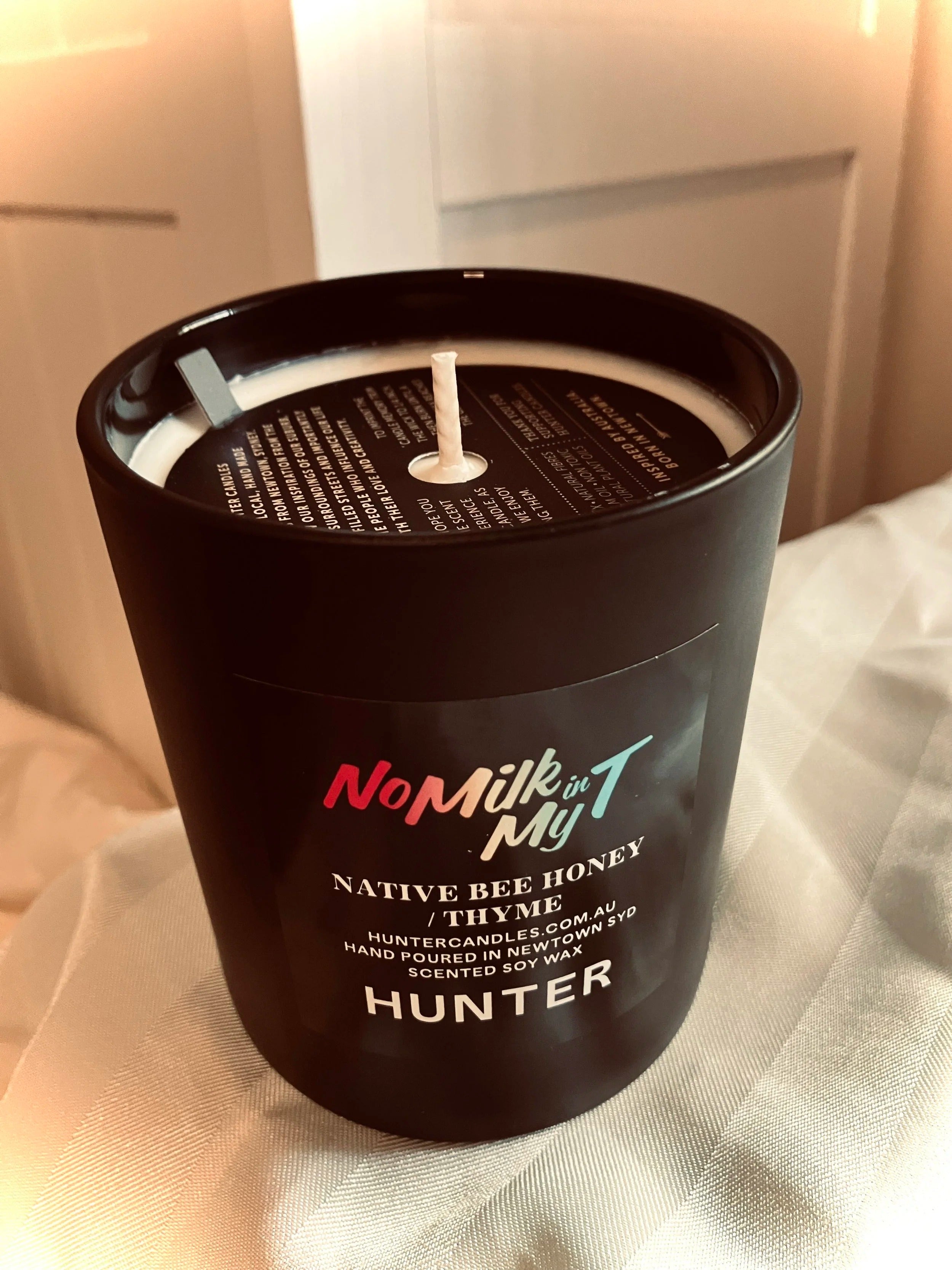 Hunter x No Milk Candle