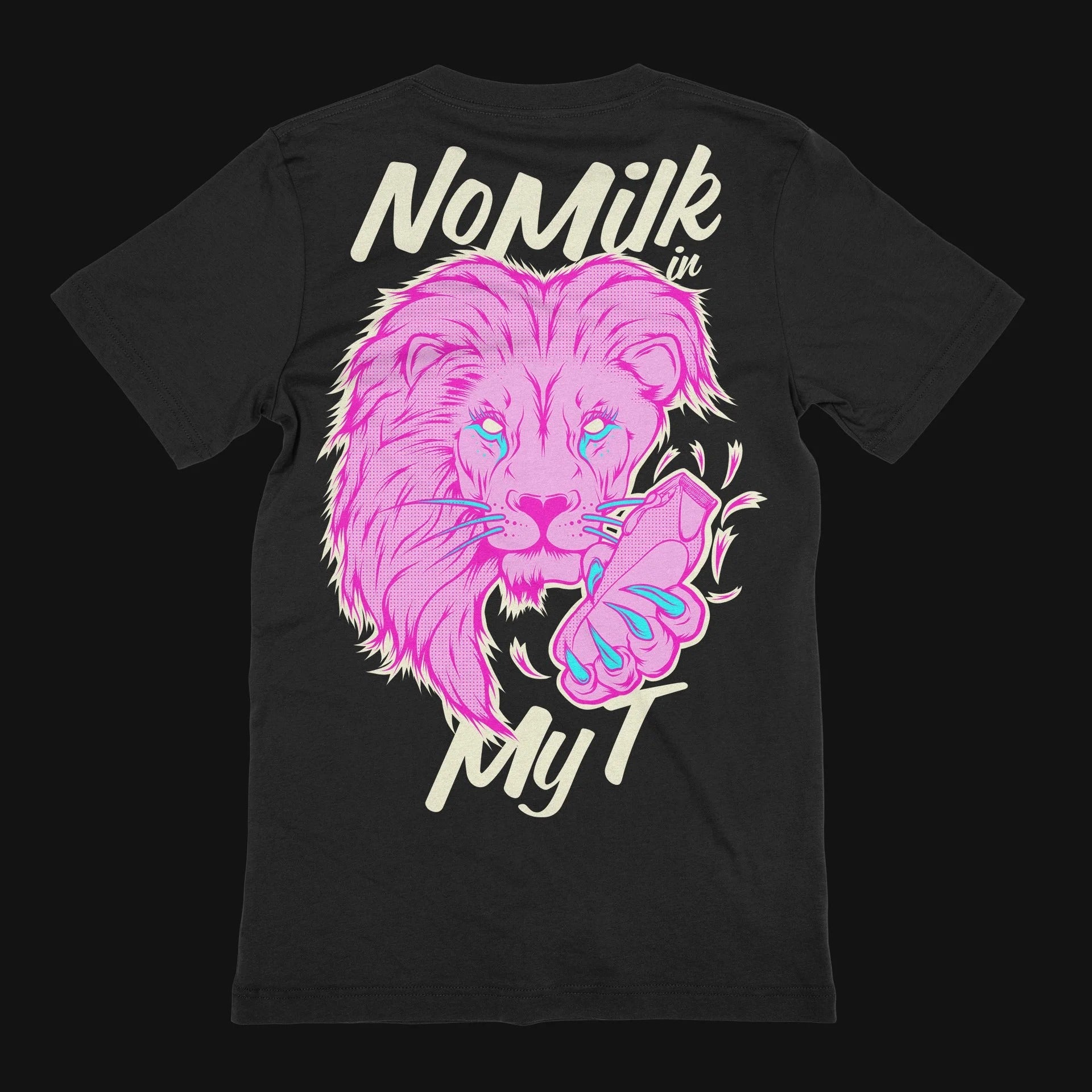 Max fundraiser Lion Tee - Black