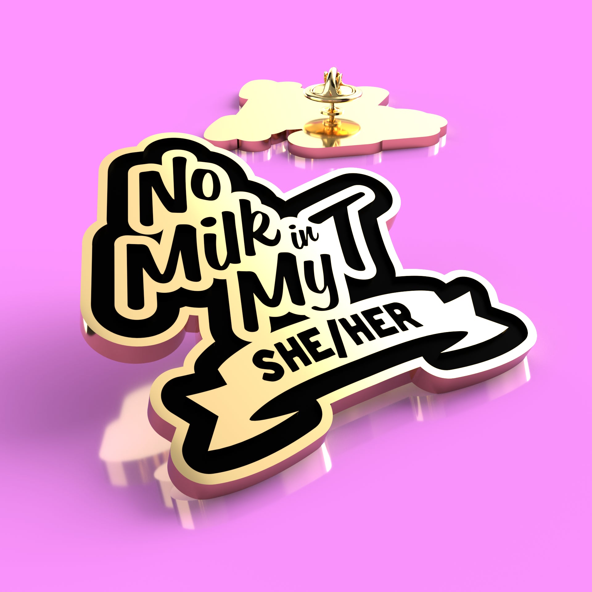She/Her Pin Badge