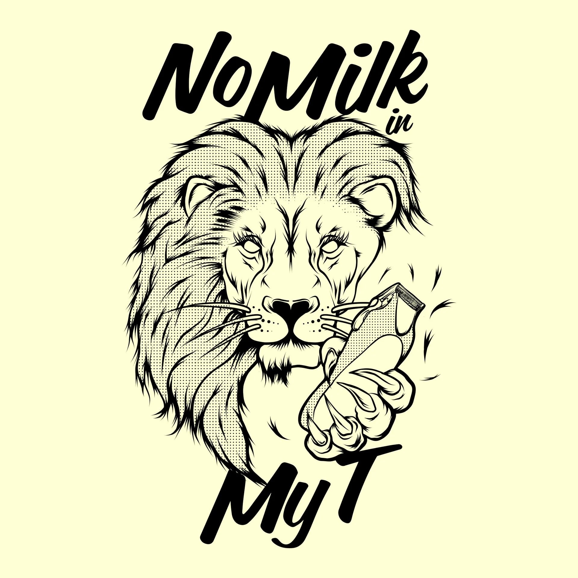 Lion Tee Classic - White