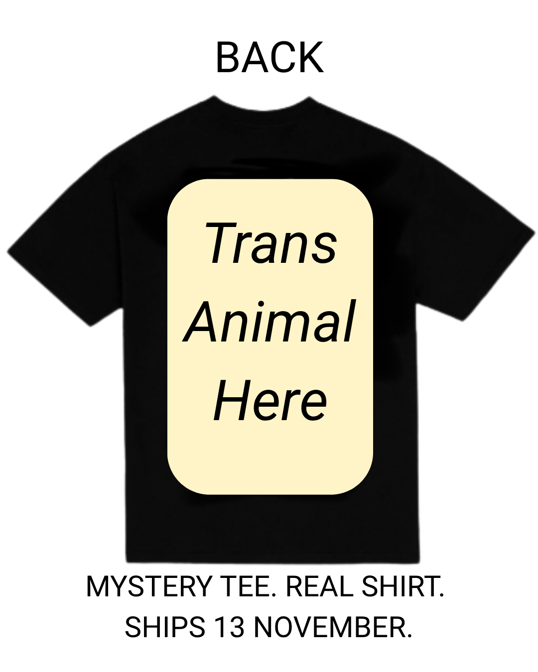GUESS THE BEAST: T-shirt