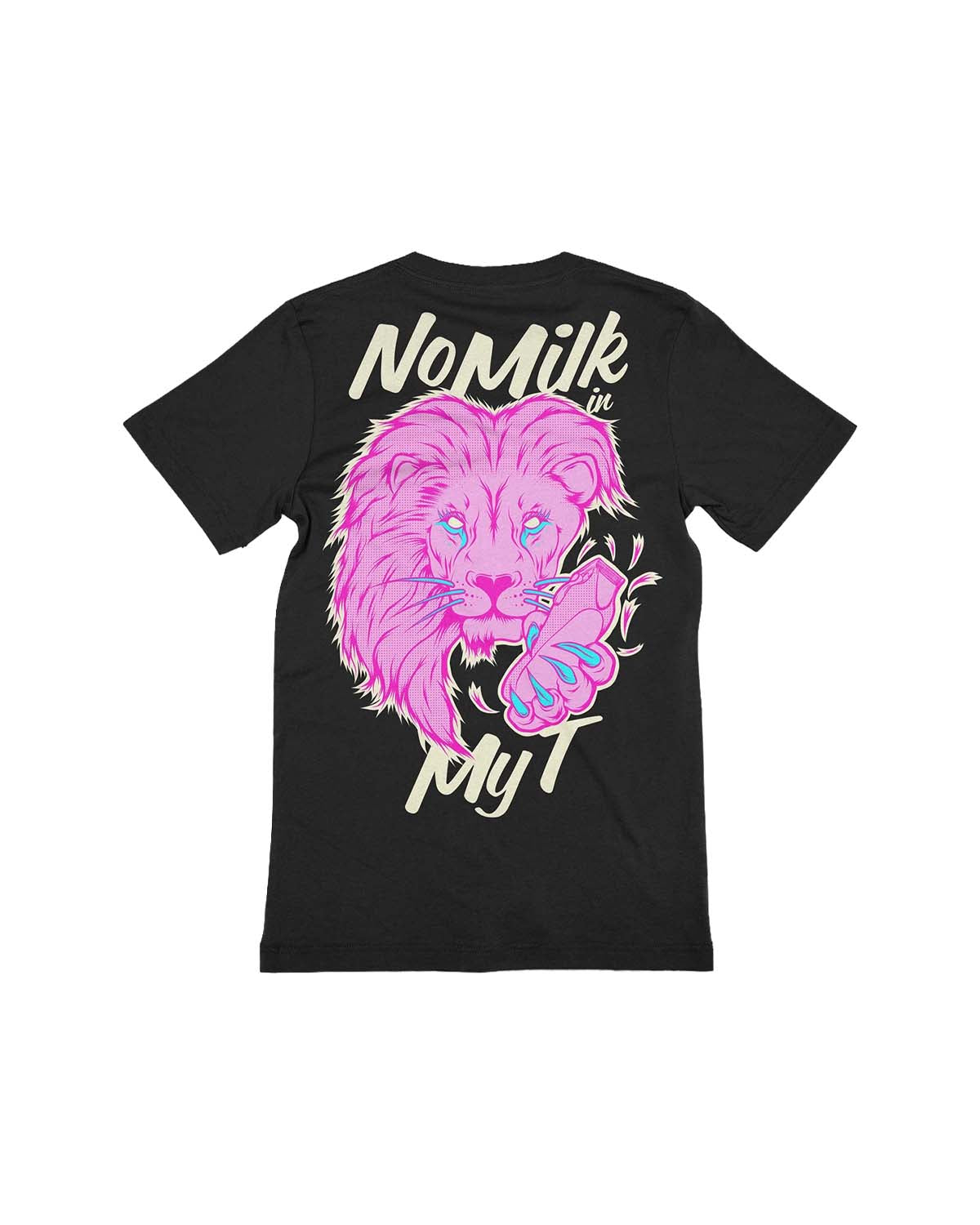 Max fundraiser Lion Tee - Black