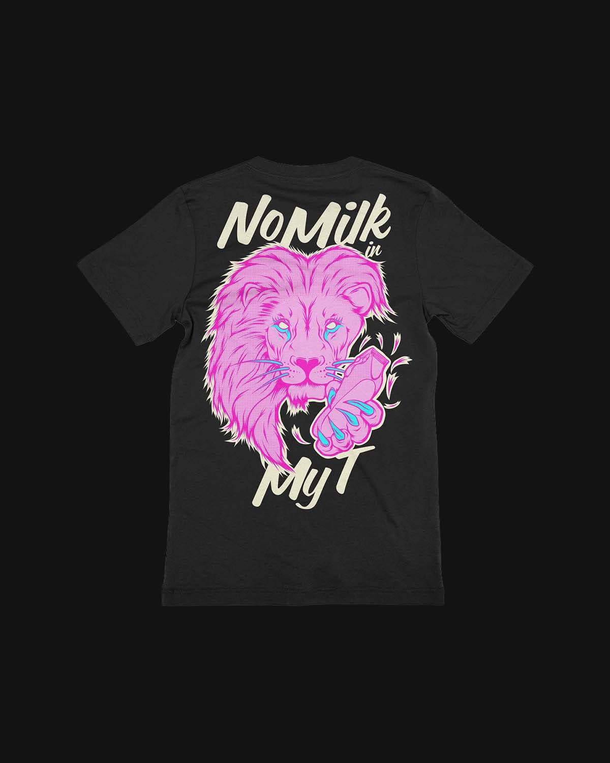 Max fundraiser Lion Tee - Black
