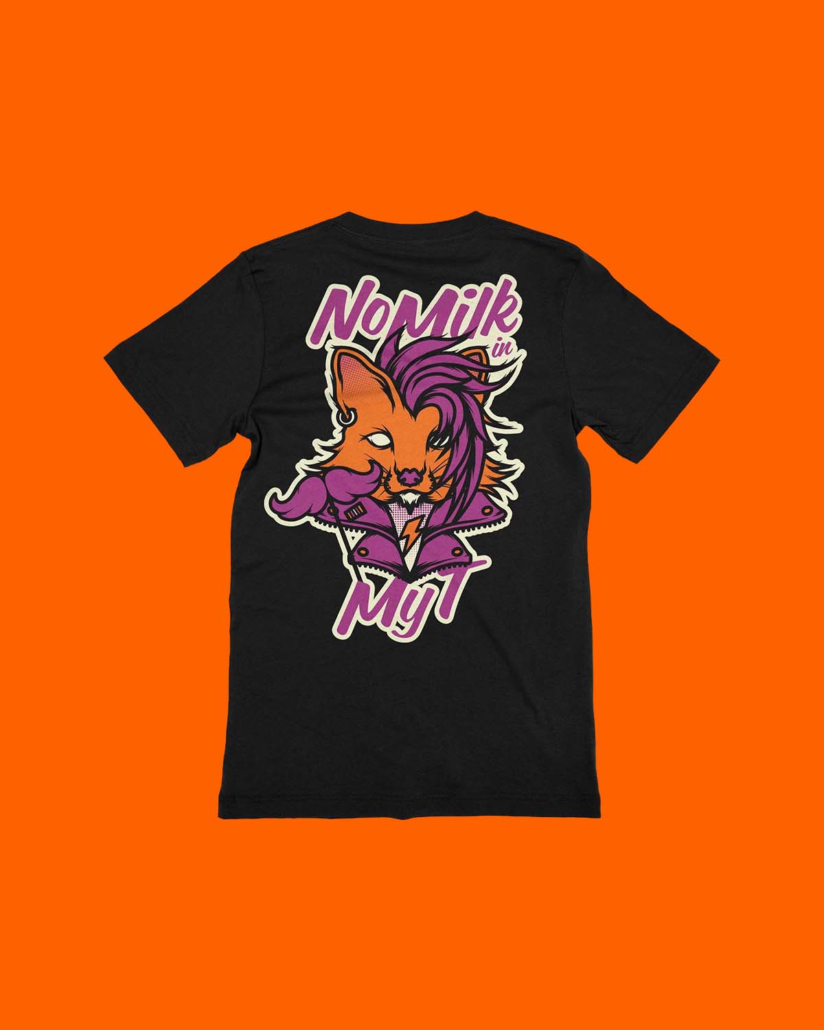 Nyx fundraiser Fox Tee - Orange