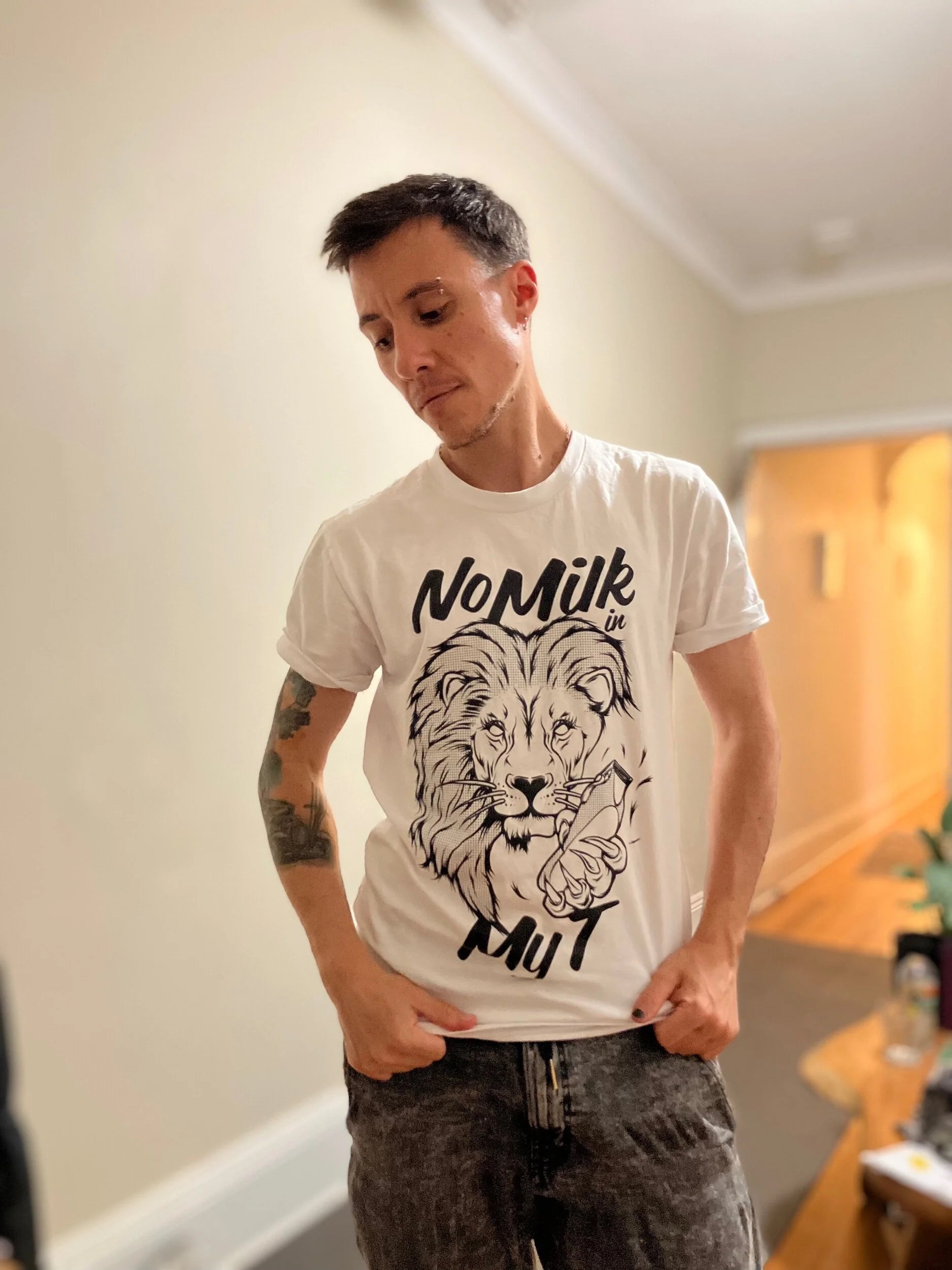 Lion Tee Classic - White