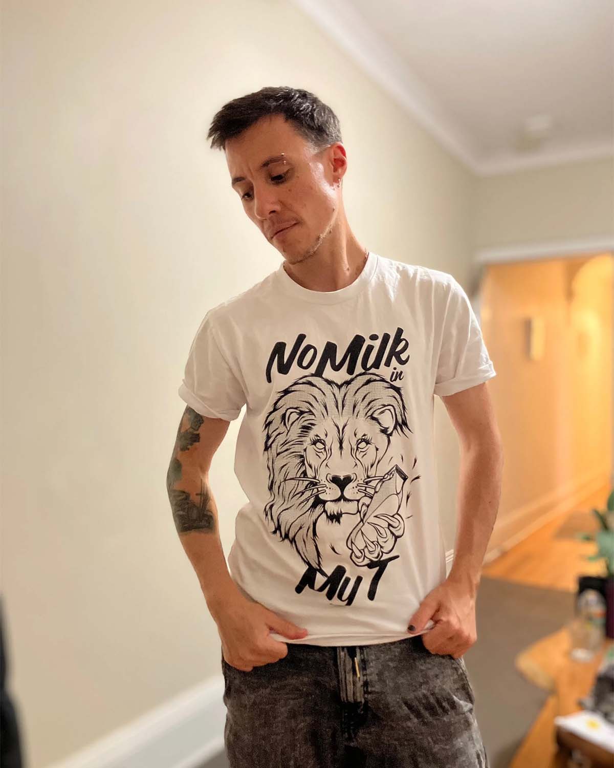 Lion Tee Classic - White