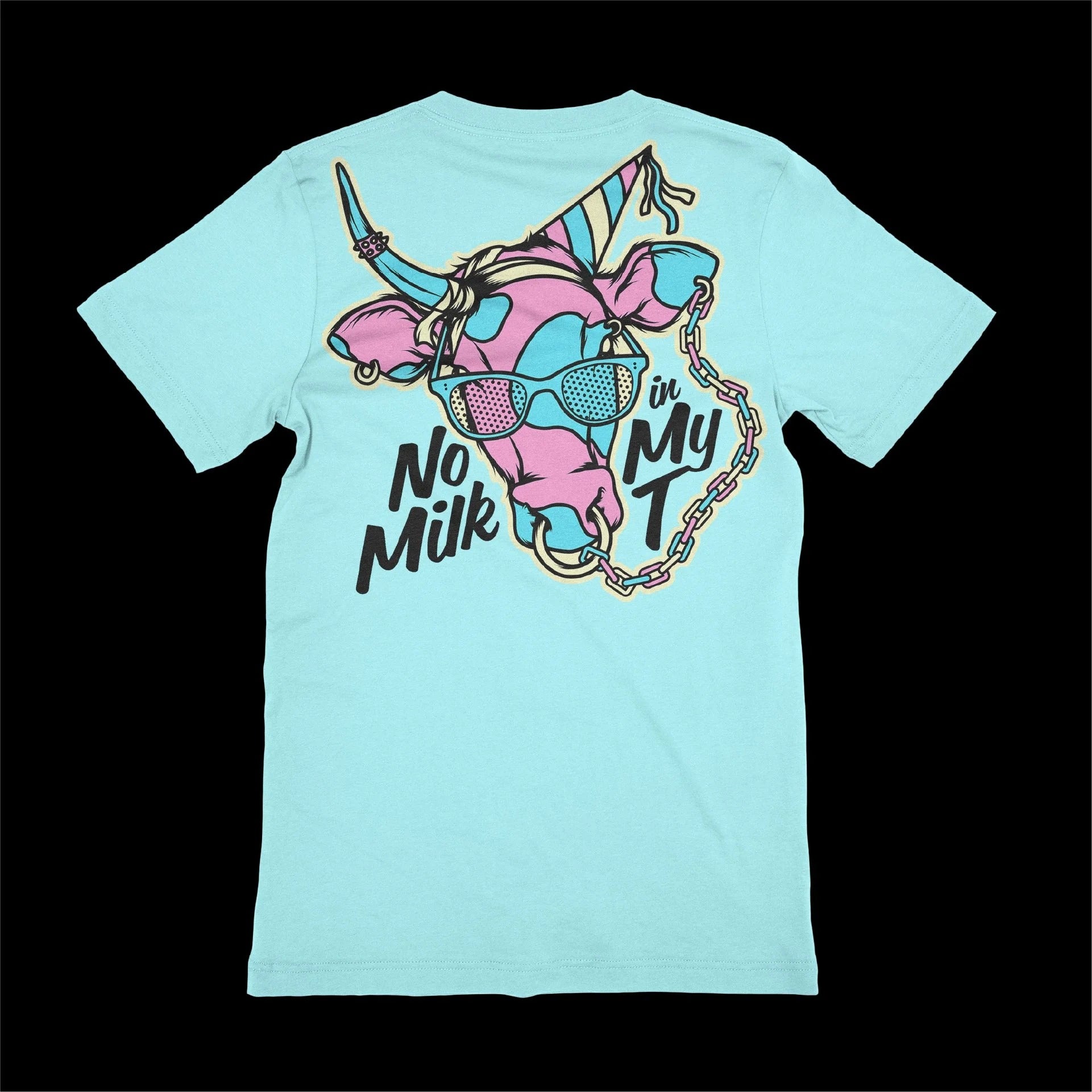 Malaika Bull Tee -  Blue