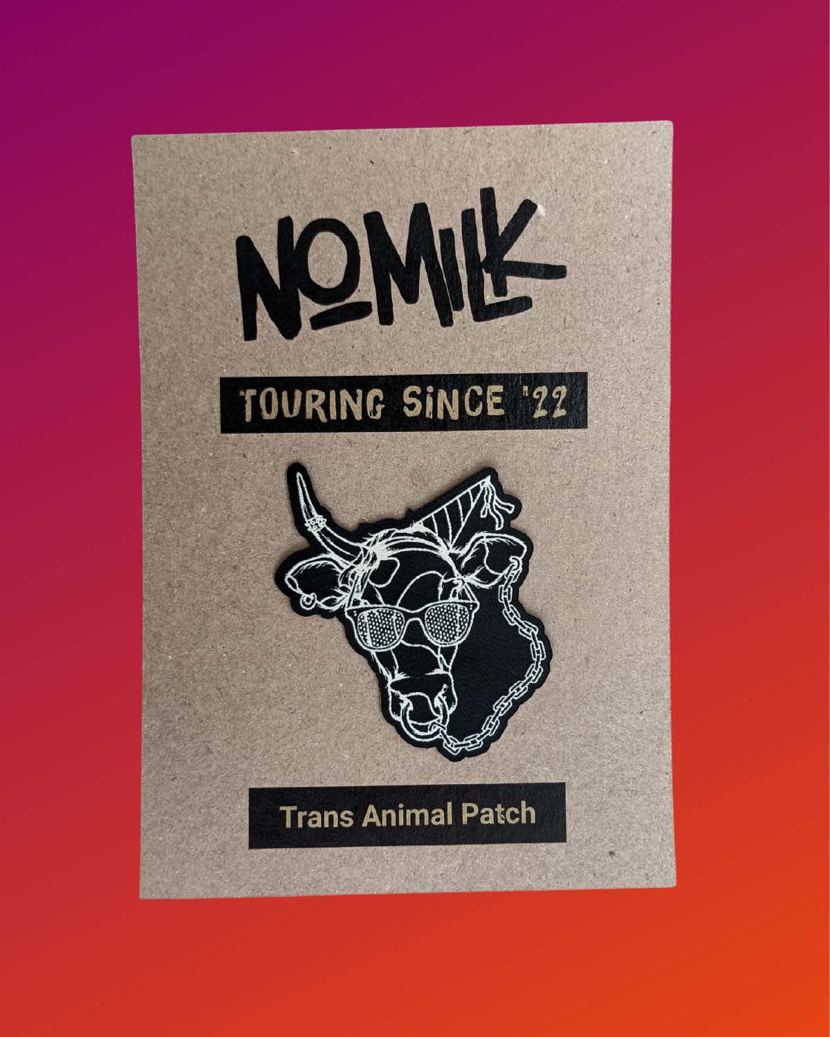 No Milk Trans Animal Patches