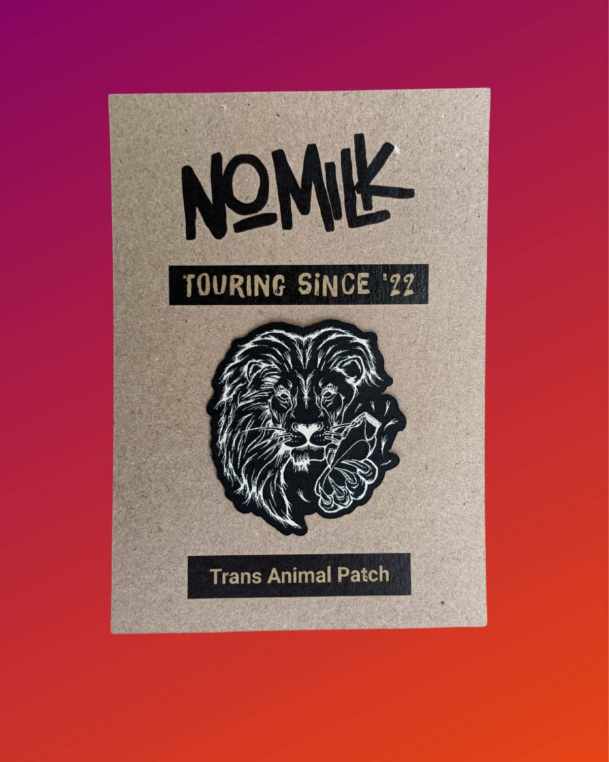 No Milk Trans Animal Patches