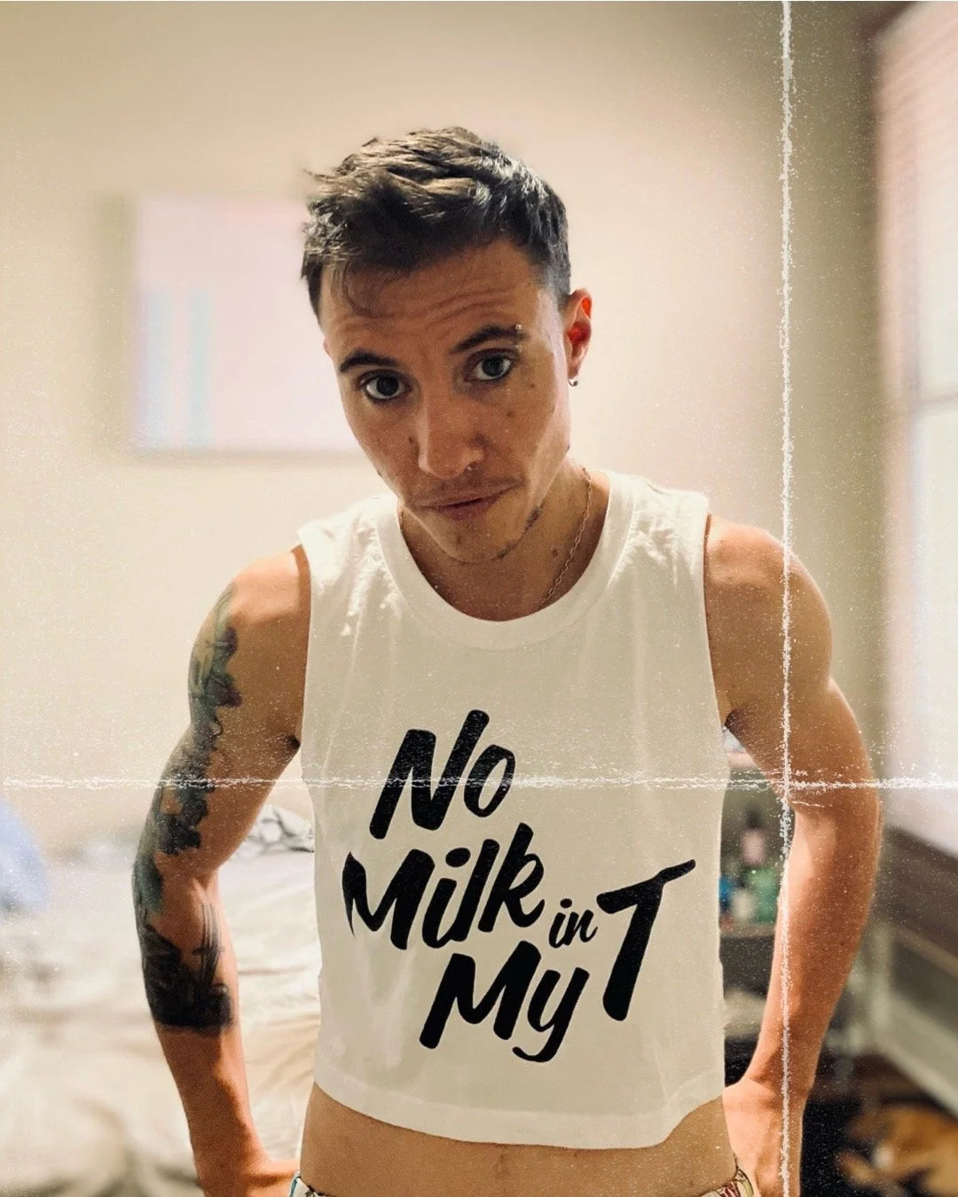 Crop Logo tee